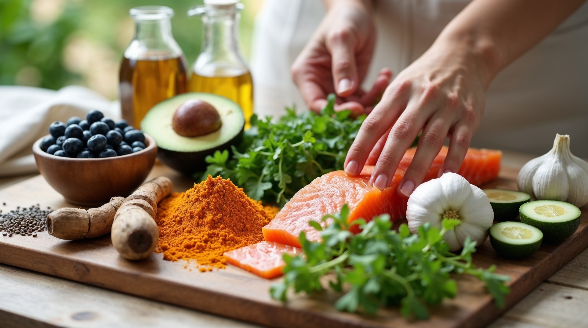 Alimentos que ayudan a reducir la inflamación